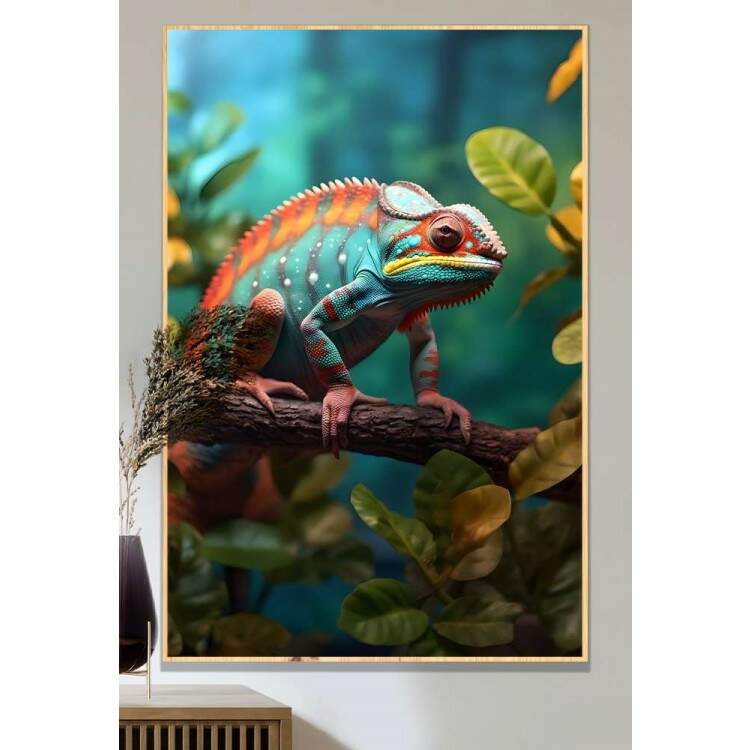 Quadro Decorativo Camaleo