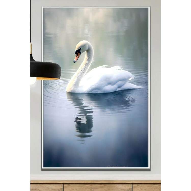 Quadro Decorativo Cisne