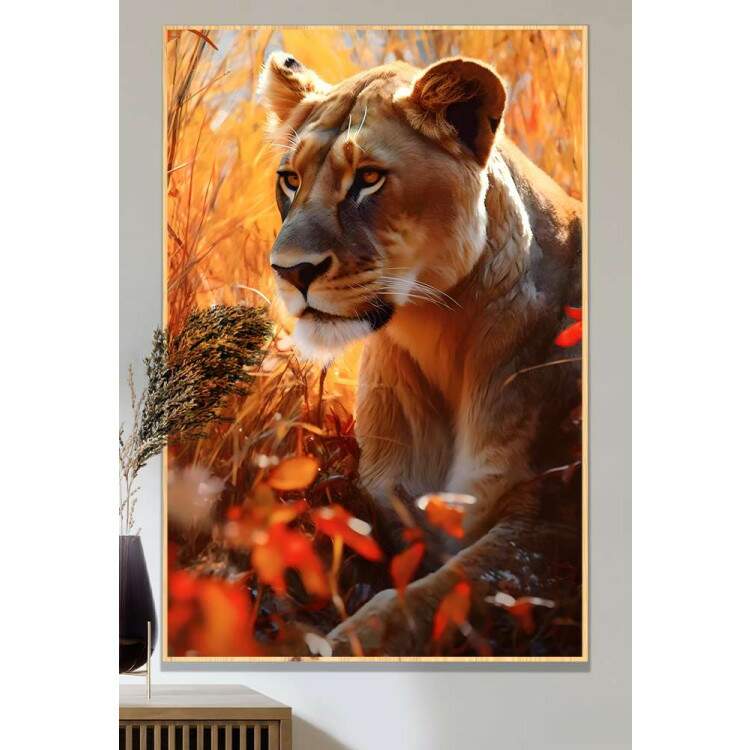 Quadro Decorativo Leoa