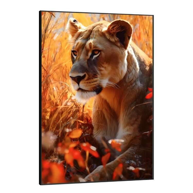 Quadro Decorativo Leoa