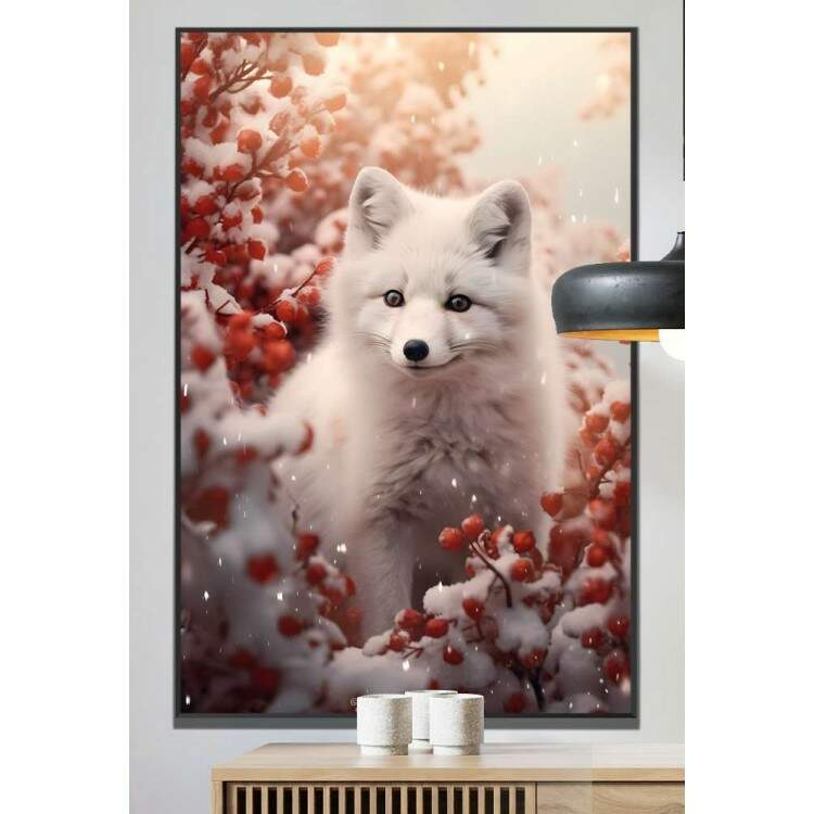 Quadro Decorativo Raposa rtica