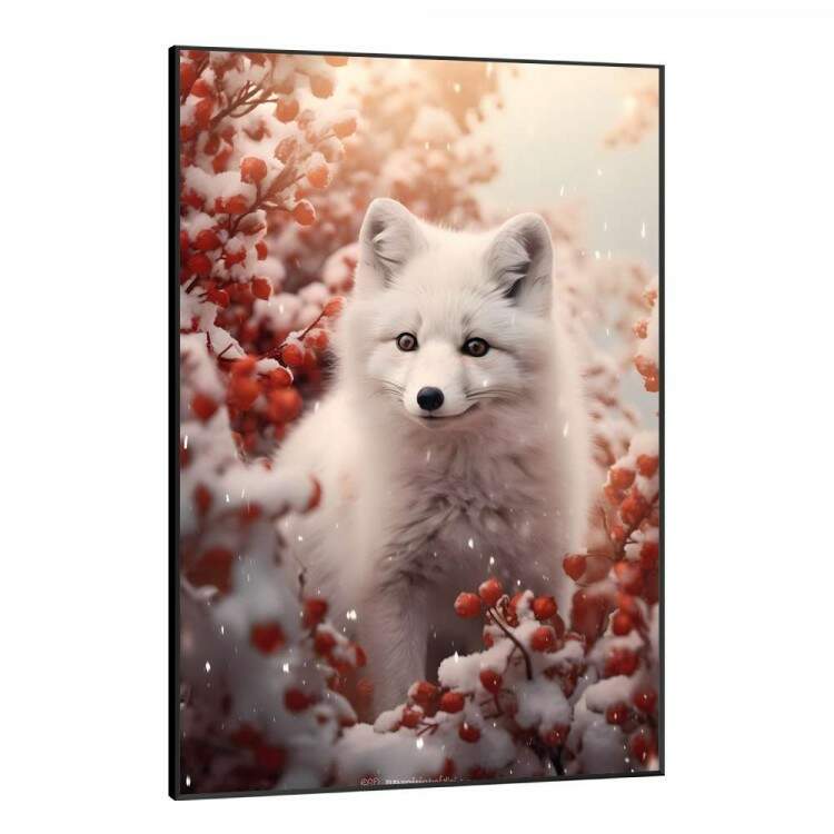 Quadro Decorativo Raposa rtica