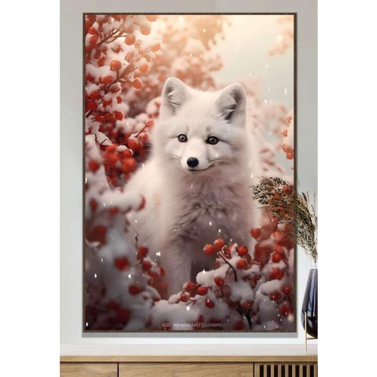 Quadro Decorativo Raposa rtica