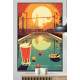 Quadro Decorativo Arte Retr� Drink