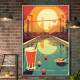 Quadro Decorativo Arte Retr� Drink