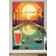 Quadro Decorativo Arte Retr� Drink