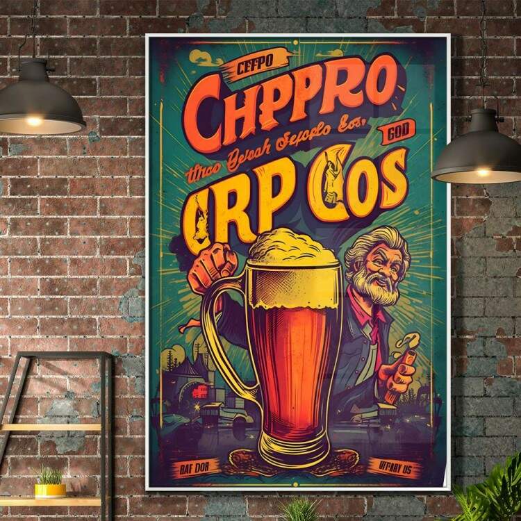Quadro Decorativo Chopp de Cerveja