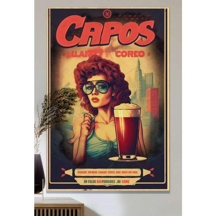 Quadro Decorativo Poster Cerveja