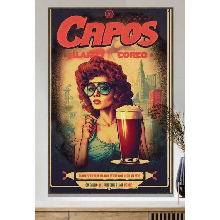 Quadro Decorativo Poster Cerveja