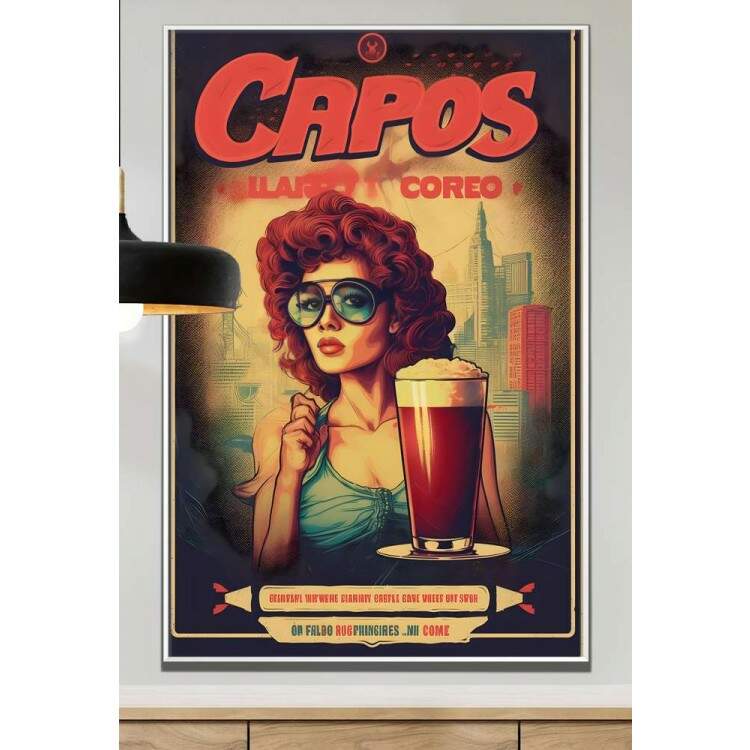 Quadro Decorativo Poster Cerveja