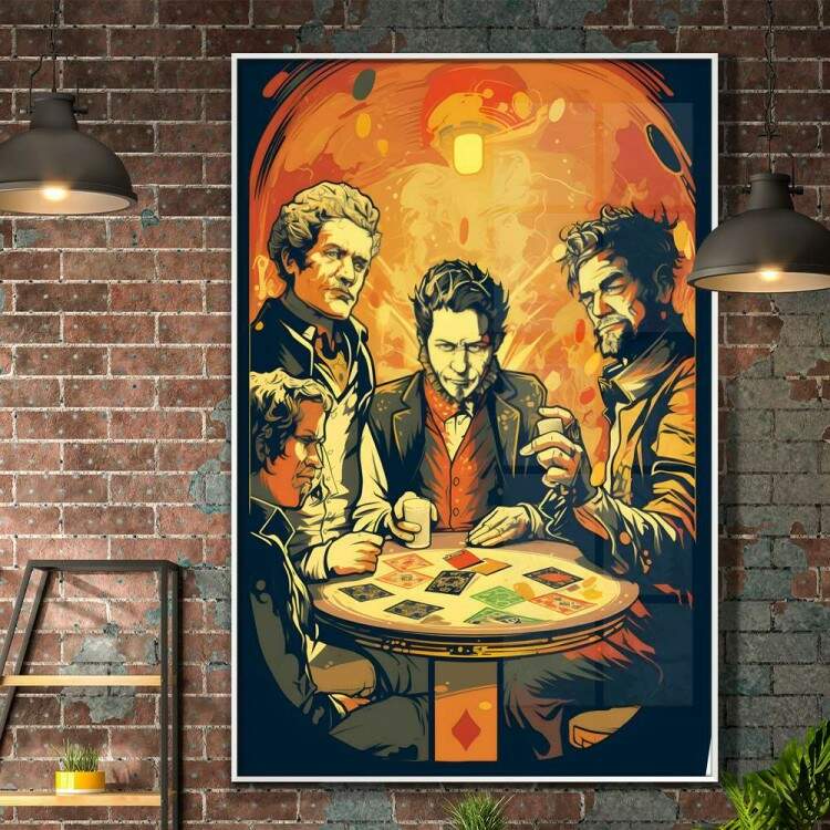 Quadro Decorativo Poster Retr Beer