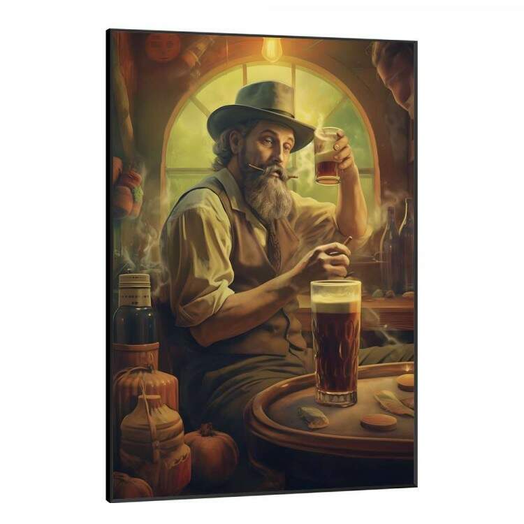 Quadro Decorativo Poster Retr Cerveja