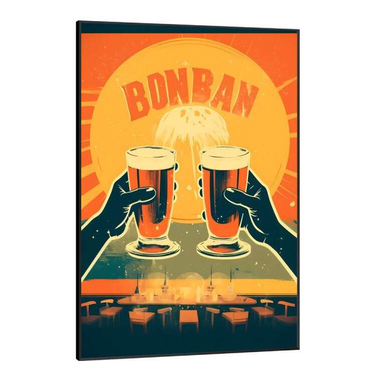 Quadro Decorativo Poster Taas de Cerveja
