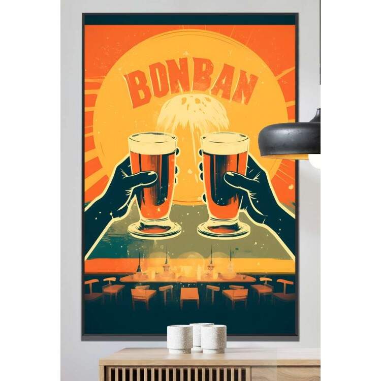 Quadro Decorativo Poster Taas de Cerveja