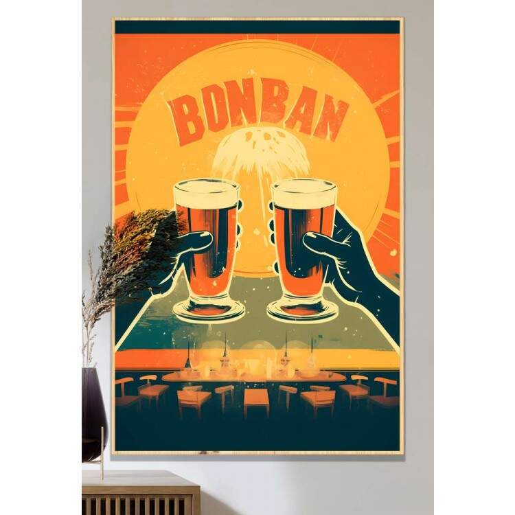 Quadro Decorativo Poster Taas de Cerveja