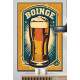 Quadro Decorativo Retr� Copo de Chopp