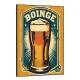 Quadro Decorativo Retr� Copo de Chopp