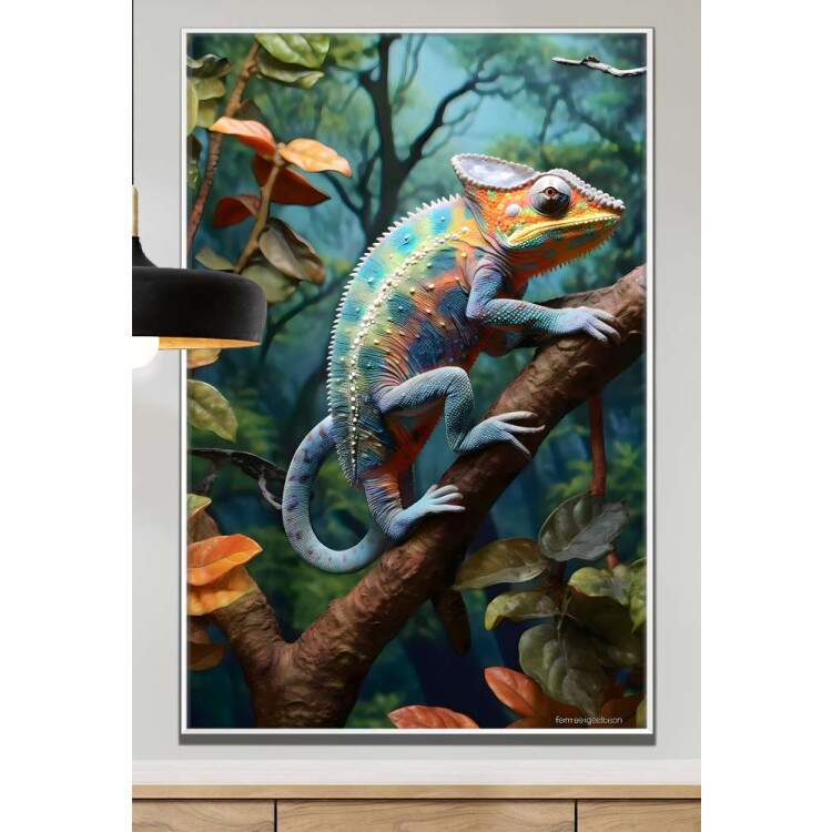 Quadro Decorativo Camaleo