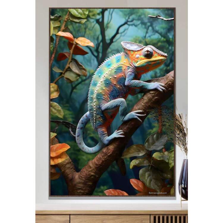 Quadro Decorativo Camaleo