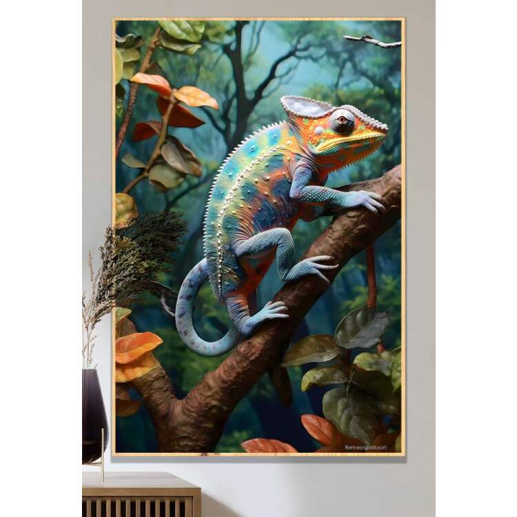 Quadro Decorativo Camaleo