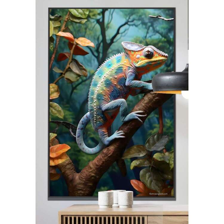 Quadro Decorativo Camaleo