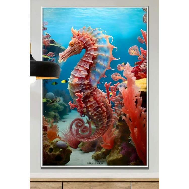 Quadro Decorativo Cavalo Marinho