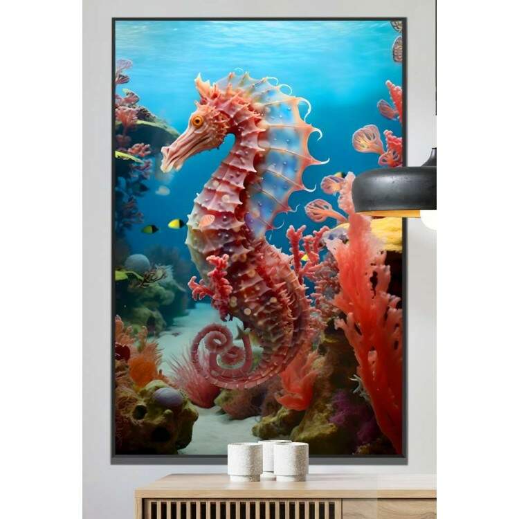 Quadro Decorativo Cavalo Marinho