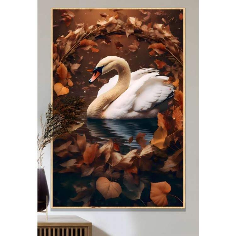 Quadro Decorativo Cisne