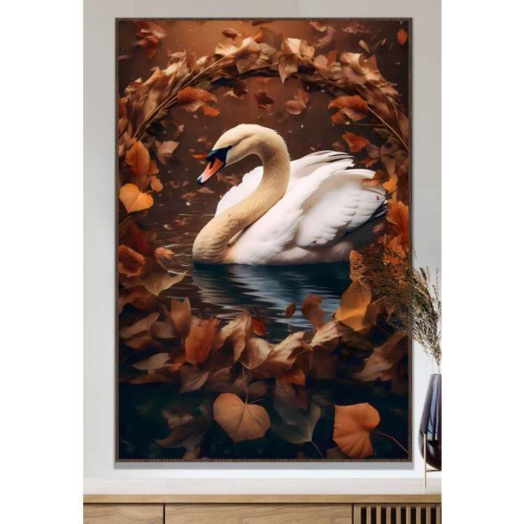 Quadro Decorativo Cisne