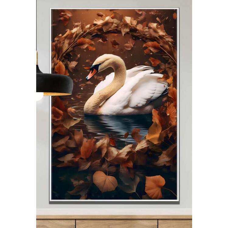 Quadro Decorativo Cisne