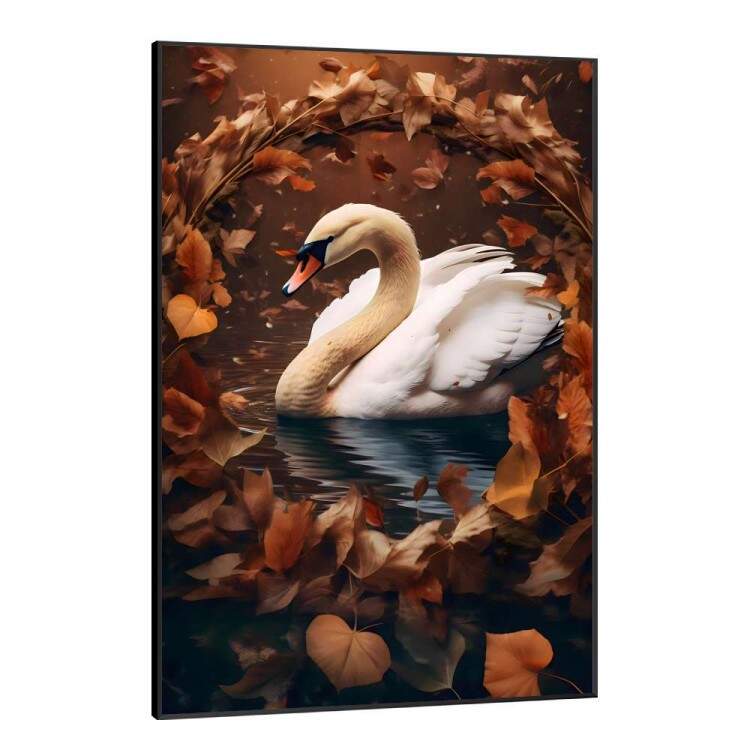 Quadro Decorativo Cisne