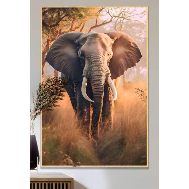 Quadro Decorativo Elefante