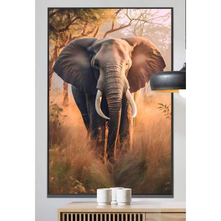 Quadro Decorativo Elefante