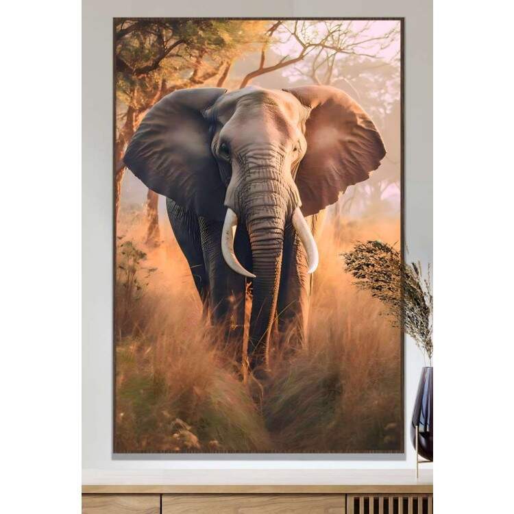 Quadro Decorativo Elefante