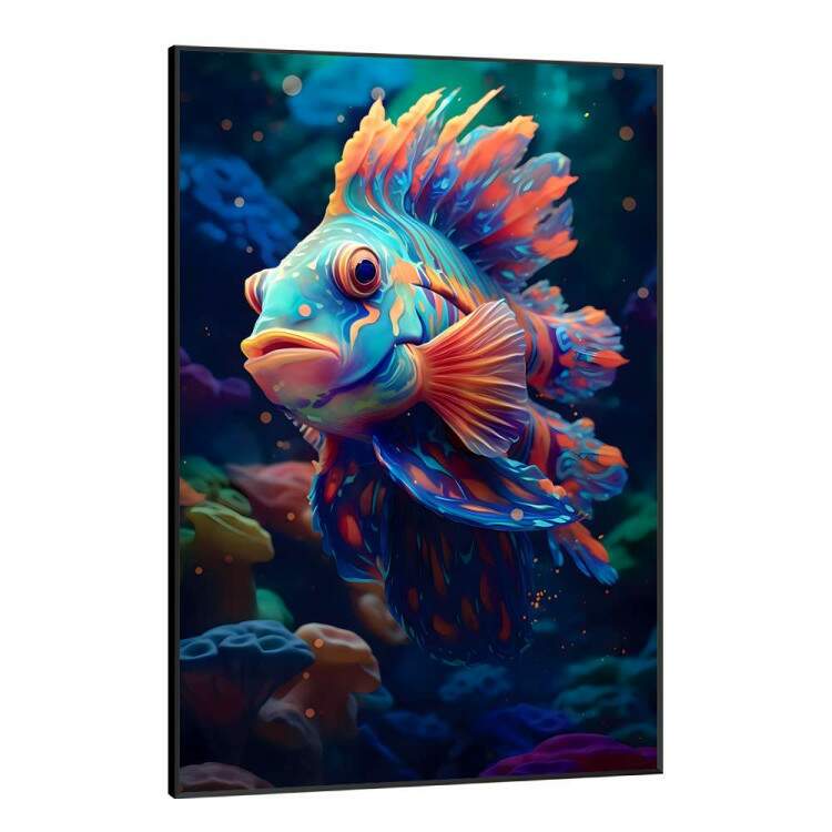 Quadro Decorativo Peixe XXXX