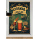 Quadro Decorativo Cartaz Antigo Bebida Cerveja