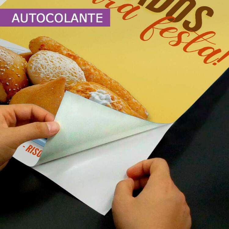 Adesivo de Porta para Pastelaria Salgados para Festa