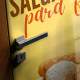 Adesivo de Porta para Pastelaria Esfiha