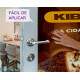 Adesivo de Porta para Pastelaria Melhor Kibe da Cidade