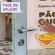 Adesivo de Porta para Padarias o Dia s� Come�a Depois do Caf�