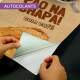 Adesivo de Porta para Padarias P�o na Chapa com Caf�