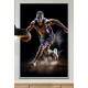 Quadro Decorativo Jogador de Basquete Correndo
