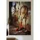 Quadro Decorativo Raquete de T�nis ao Lado de Uma Parede