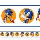Adesivo de Parede Faixa Sonic 3