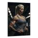 Quadro Decorativo Cross Fit Feminino 5