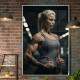 Quadro Decorativo Cross Fit Feminino 5