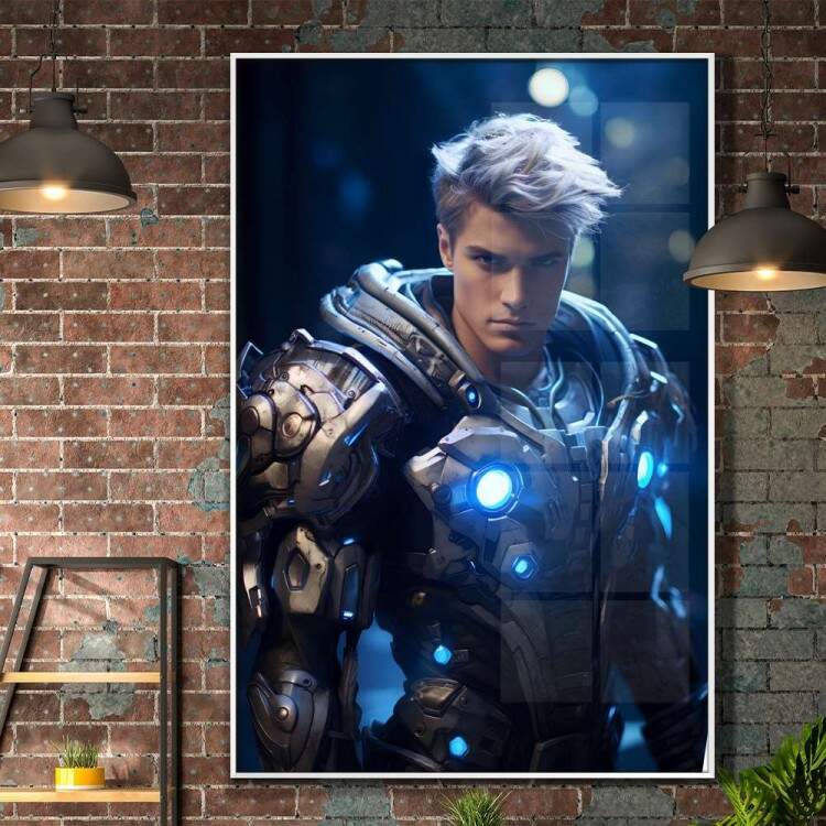 Quadro Decorativo Cyborg