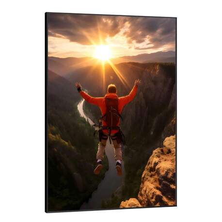 Quadro Decorativo Esportes Salto de Paraquedas 2