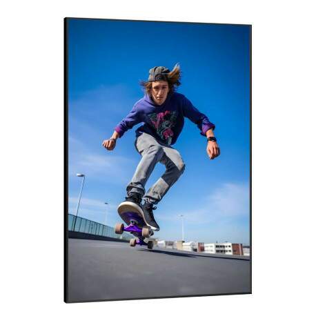 Quadro decorativo Esportes Skate Ollie