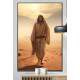 Quadro Decorativo Jesus Cristo Caminhando no Deserto